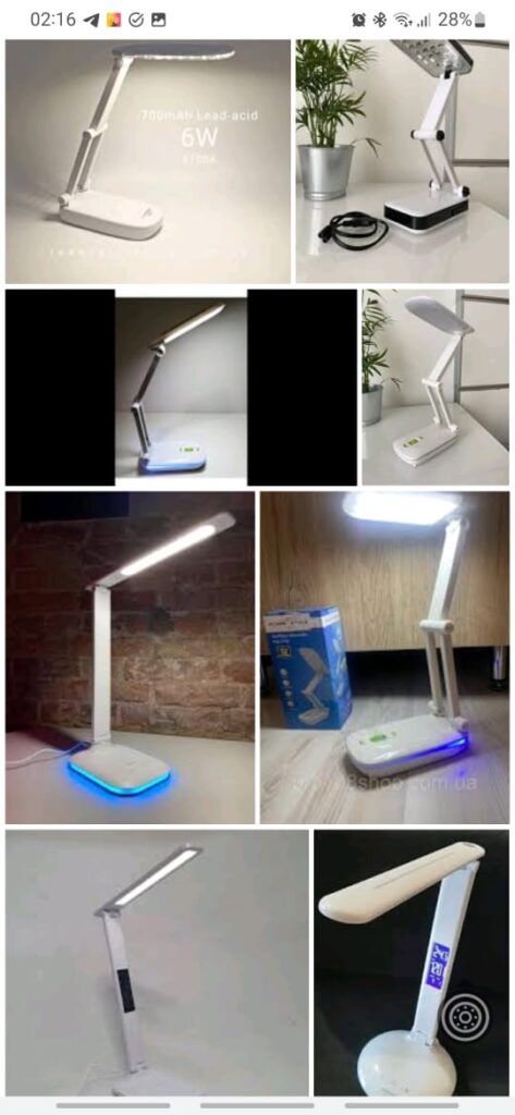 Nos besoins lampe abris